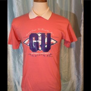 Grandma University Tee w/collar Coast to Coast NWT